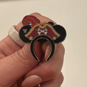 2025 WDW Hidden Disney Pin featuring a Pirates of the Caribbean ear headband